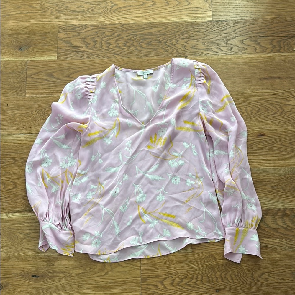 2/$35 Joie// silk blouse, size S